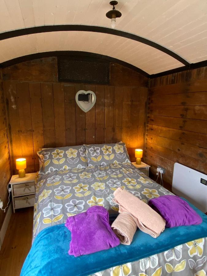 Ferienwohnung Luxury Cosy Carriage With Electric Private Hot Tub Hereford Exterior foto